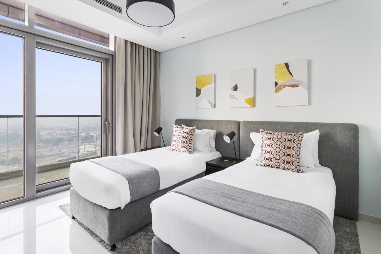 Aliving Luxury 2Br With Infinity Pool At Paramount Hotel Midtown Close To Dubai Mall & Burj Khalifa المظهر الخارجي الصورة